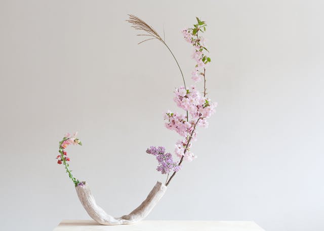2-flower vase by Marthe Elise Stramrud